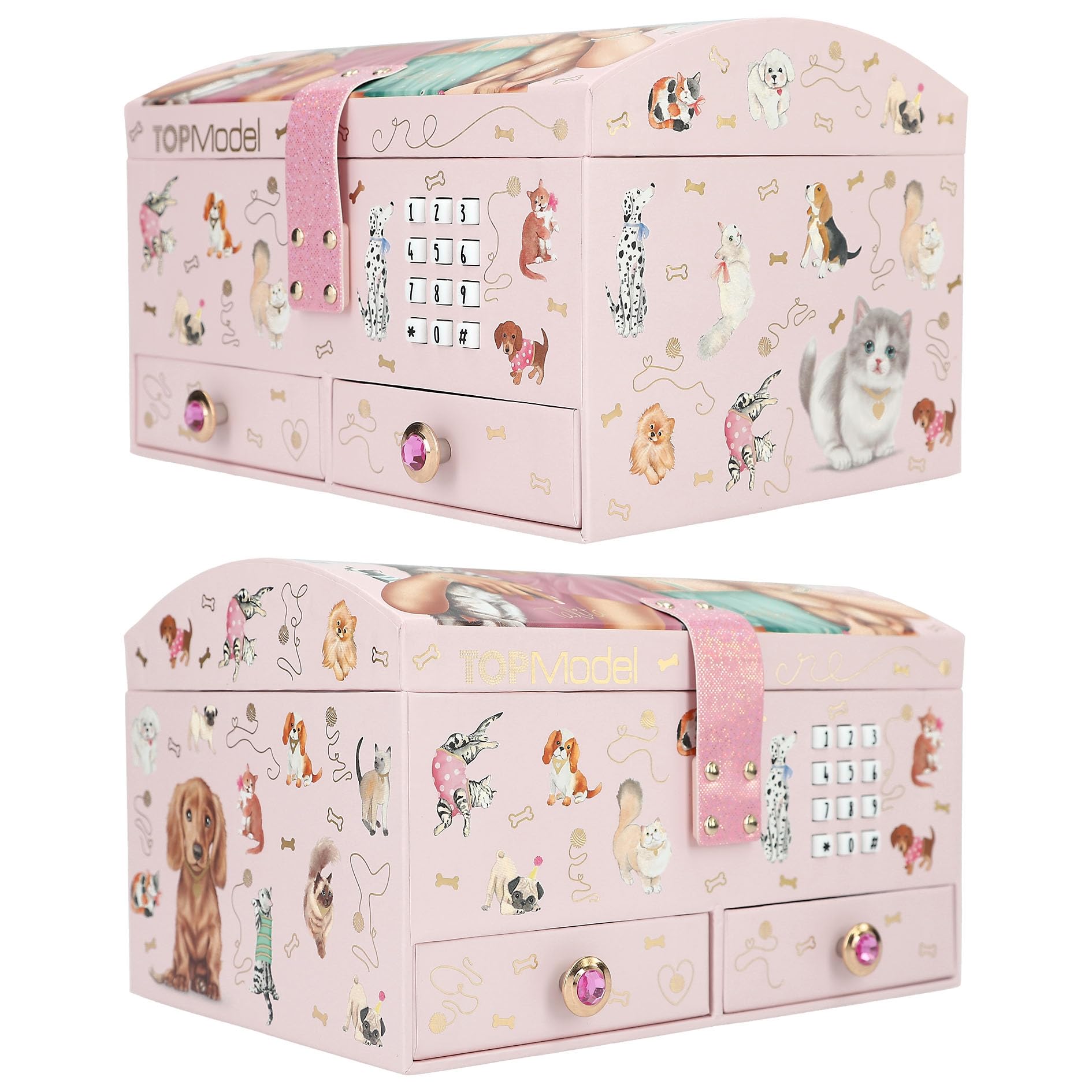 Amazon.com: Depesche Top Model Large Jewellery Box with Code